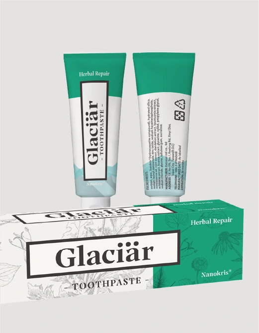 Glaciar 便攜牙膏茶具概念包裝